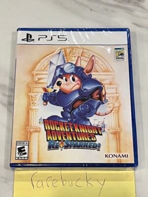 Rocket Knight Adventures Re-Sparked SDCC Variant (PS5) NEW SEALED MINT LRG!