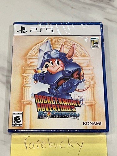 Rocket Knight Adventures Re-Sparked SDCC Variant (PS5) NEW SEALED MINT LRG!