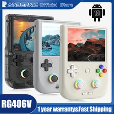 ANBERNIC RG406V Handheld Game Console 4’’ IPS Touch Screen Android13 Unisoc T820