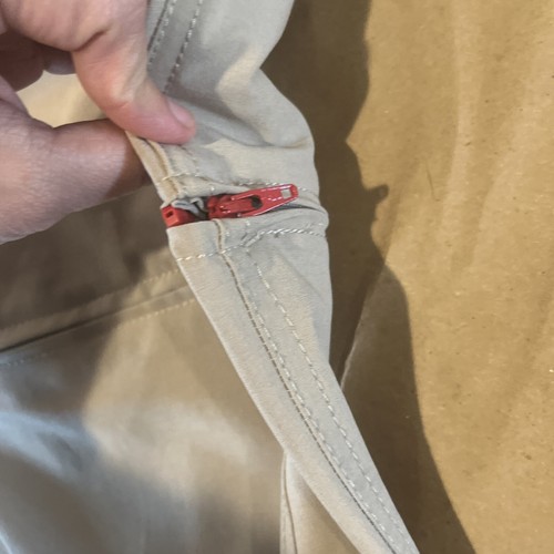 THE NORTH FACE Beige Bottom Zipper Poly/Poly Blend ShortPants Women - Size Long - Picture 15 of 18