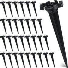 4.5 Inch Christmas Light Stakes for C7 / C9 String Lights - Ground Stakes 100pk