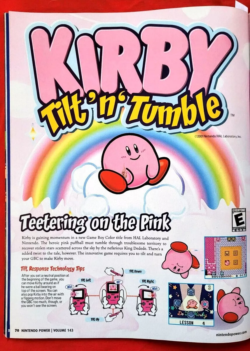 Kirby Tilt 'n' Tumble para Game Boy Color (2000)