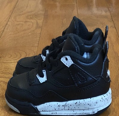 VNDS Condition 2015 Air Jordan 4 Retro âOreoâ sz 4c Toddler Infant | eBay
