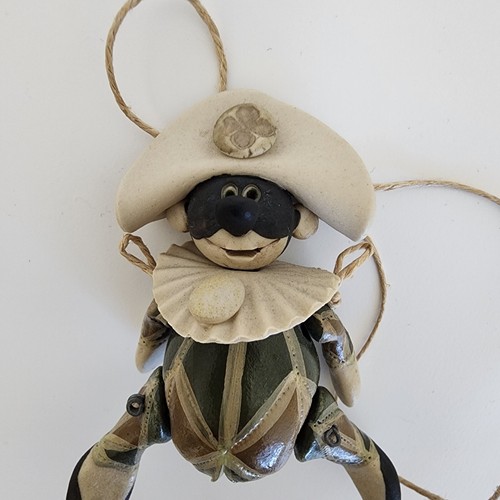 Federico Fabbrini Laboratorio Pesaro Pupi Bufón Estatuillas Marioneta Italia Conjunto Máscara - Imagen 9 de 13