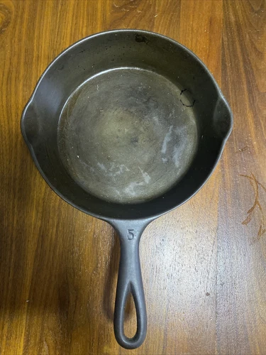 wagner ware cast iron Sidney O 1055 C Vintage Thin Cast Iron   1924 -1935