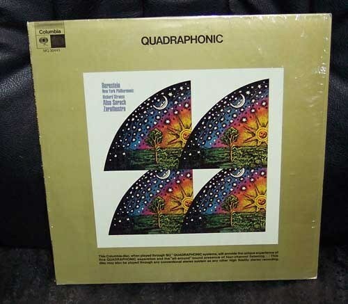 Also Sprach Zarathustra by L. Bernstein & New York Philharmonic Quadraphonic LP - Picture 1 of 1