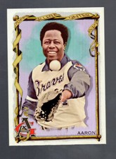 Hank Aaron 2023 Topps Allen & Ginter Silver Portrait #367 (SP) Braves