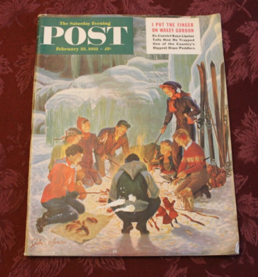 Saturday Evening Post ~ February 23, 1952 ~ I Put the Finger on Waxey Gordon