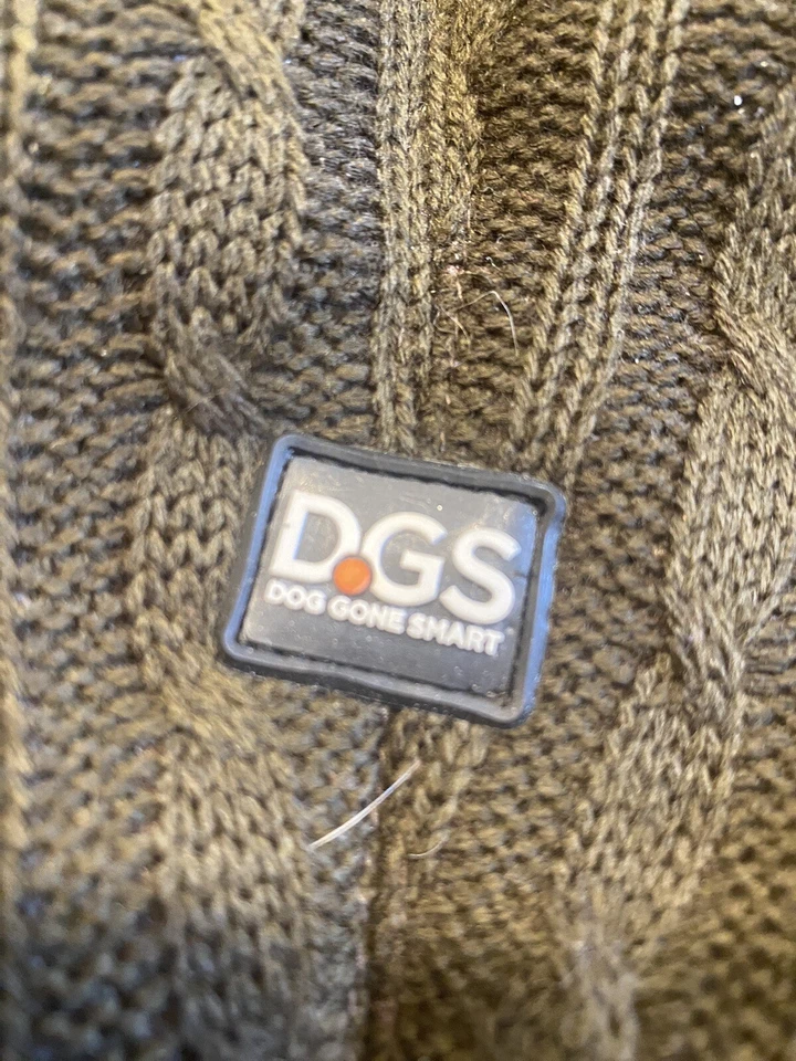 Dog sweater brown nano Warm Dog Clothing size 20” new - Image 4 of 4