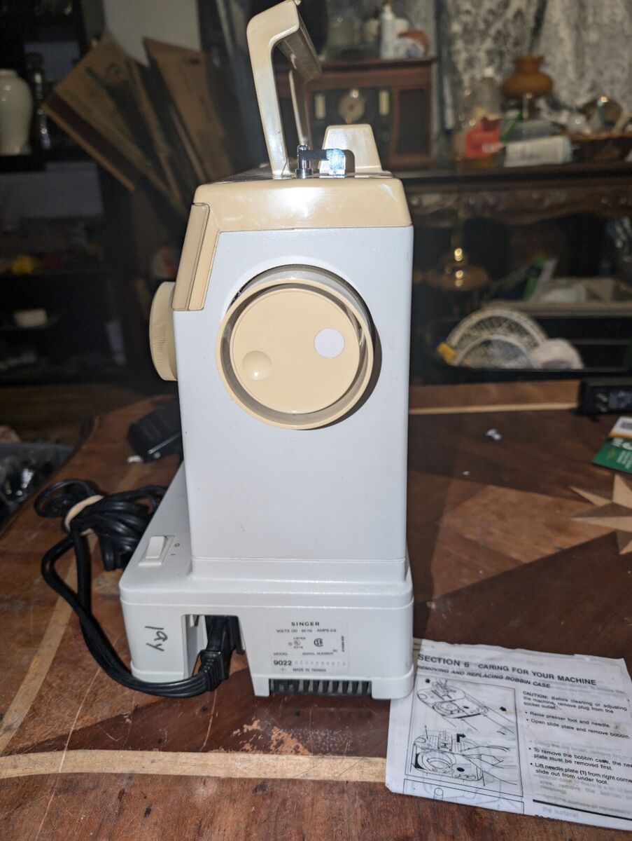 Vintage Singer 140th Anniversary Sewing Machine Model 9022 Vintage Singer 140th Anniversary Sewing Machine Model 9022