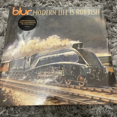 Blur Modern Life Is Rubbish Limited Edition Double Orange Vinyl LP