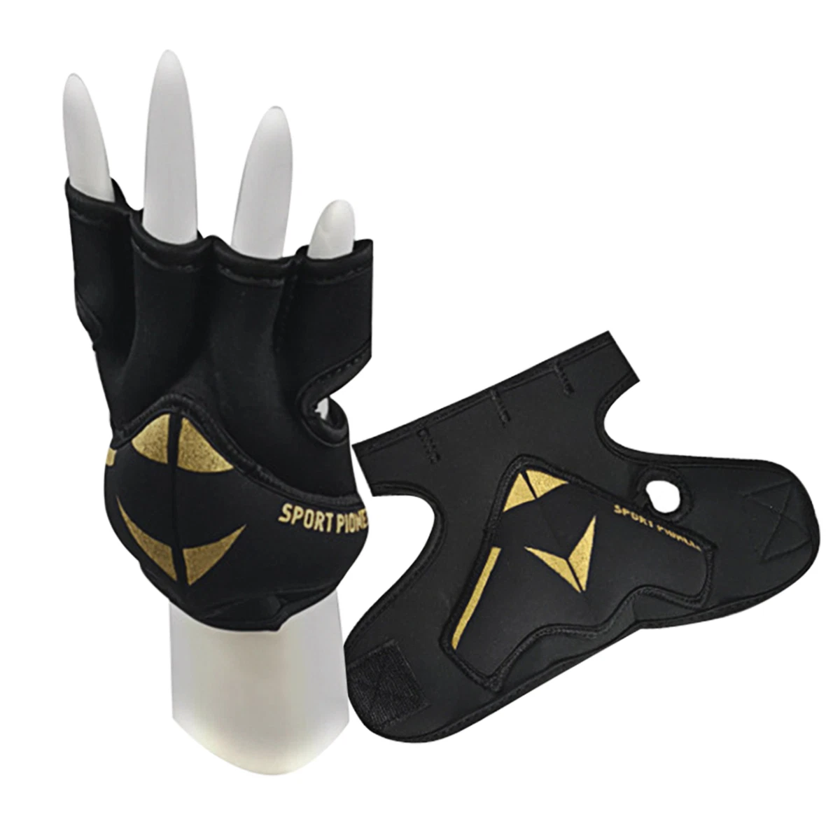 Running with sales weighted gloves