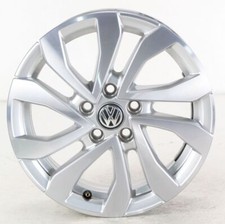 VW Polo AW Alufelge 15 Zoll Felge Galway silber Einzelfelge 2G0601025AR