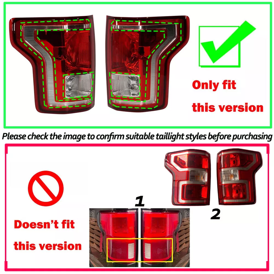 Tail Light Cover For Ford F150