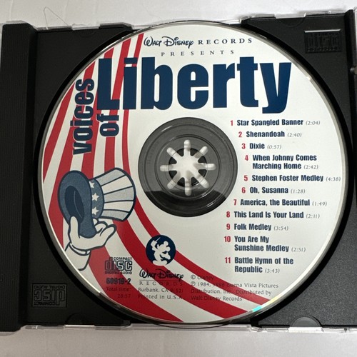 DISNEY: VOICES OF LIBERTY TIMELESS RENDITIONS OF CLASSICS CD MICKEY MOUSE! NEW! - Picture 4 of 6