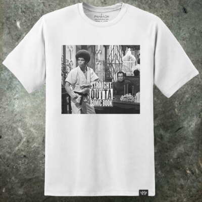 Bruce Lee Enter The Dragon Straight Outta Comicbuch Filmposter T-Shirt