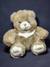    1991 America Wego 12" Brown Tan Teddy Bear Plush Vintage Fiesta 8602