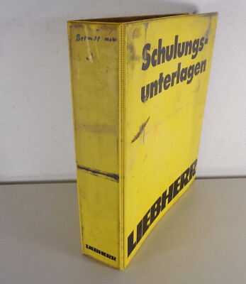 Schulungsunterlagen Liebherr Turmdrehkrane 112 EC-H - 140 EC-H von 04/1993