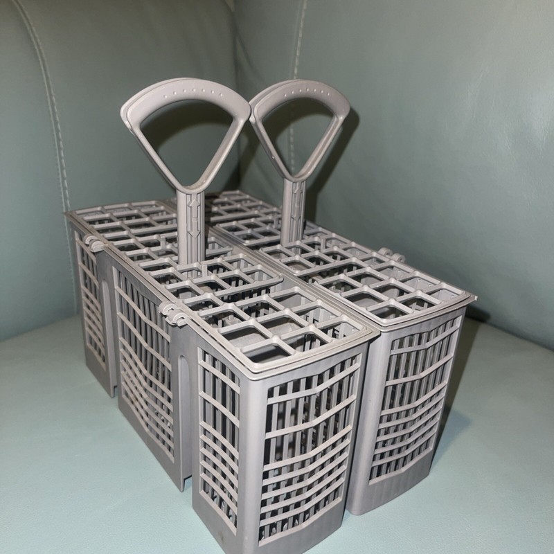 Dishwasher Silverware Basket Holder for Spoons, Forks, Knives, & Utensils