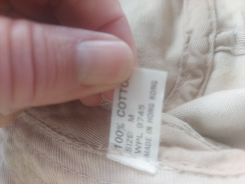 Bucket Hat. NWT. Khaki. 100% Cotton. - Picture 6 of 6