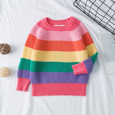 kids rainbow jumpers