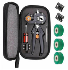 Pfropfschere Veredelungszange Pfropfen Okuliermesser mit Pfropfband Gartenschere