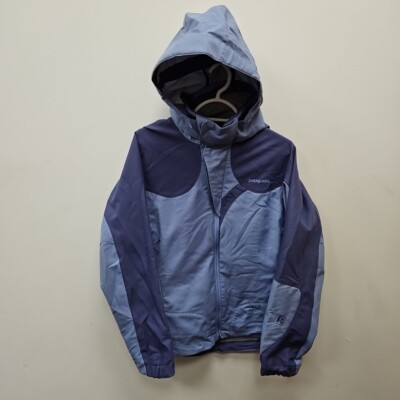 Patagonia Damen lila Color Block Kapuze Softshell Regulator Größe Small Jacke