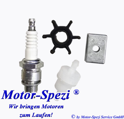 Wartungssatz für Mercury, Mariner, Tohatsu 4 + 5PS / 2-Takt