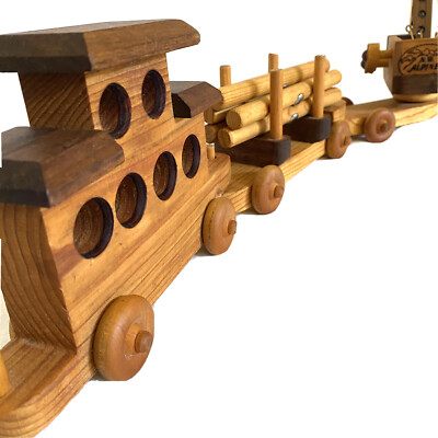 N.W. Alpine Wood Train WA USA, Marked - Set of 20 - 65 