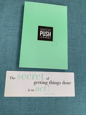 SmartLife Push Journal Teal Mint NEW Chalene Johnson 30 Day Tracker