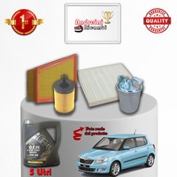 Wartungsset Filter Und ÖL Skoda Fabia II 1.9 TDI 77KW 105PS Ab 2008