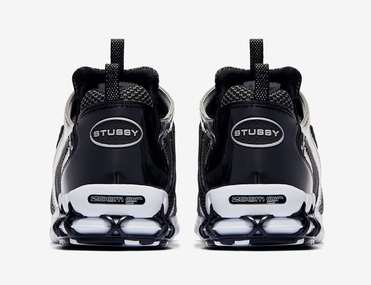 Nike x Stussy Air Zoom Spiridon Cage 2 Pure Platinum UK 9 US 10