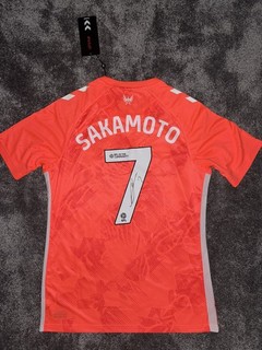 MAGLIA UFFICIALE FIRMATA COVENTRY CITY PROMOZIONE 25/26 SAKAMOTO JAPAN PROOF