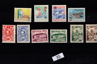 / ALBANIA 1959 MNH MEDICINE HEALTH MILITARY SCHOOL SCIENCE