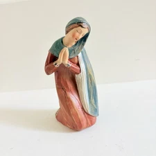 Vintage Nativity Figure Home For The Holidays Ceramic Replacement Mary