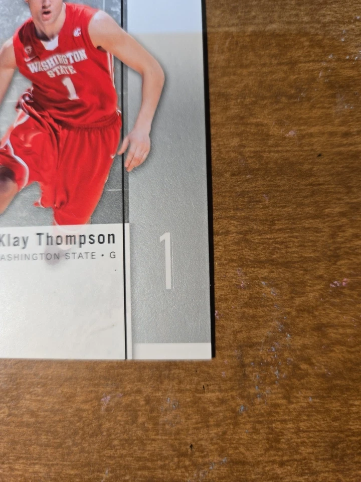 ¡Auténtica tarjeta de novato Upper Deck SP 2011 de Klay Thompson!!! #23... Foto 4 de 4