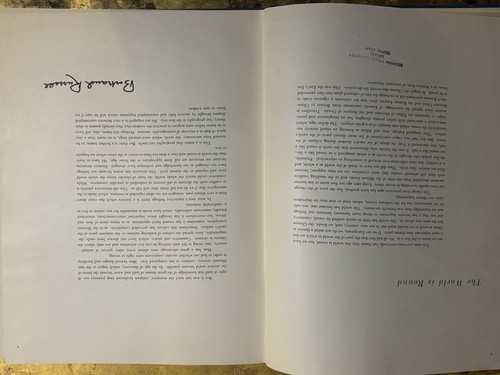 THE WORLD IS ROUND. FRANK DEBENHAM, Intro Bertrand Russell. Oversized, Colorful! - Picture 4 of 10