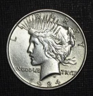 1924-P  $1 Silver Peace Dollar