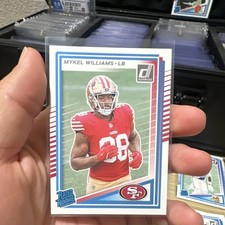 Panini Donruss Rated Rookie Mykel Williams #319 San Francisco 49ers NFL 2025