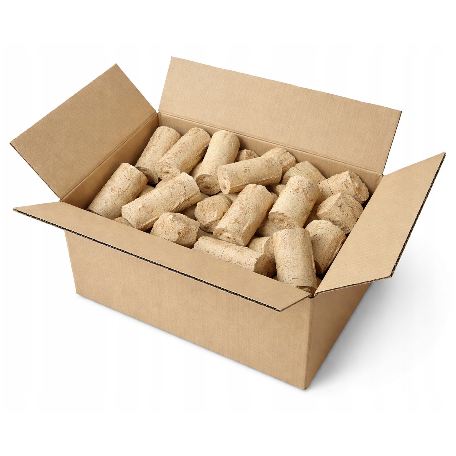Briquettes de hêtre WoodOk qualité premium 25 kg de bois pur