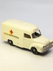 Matchbox Lesney 14a Bedford Lomas Ambulance BPW original vintage diecast toy car