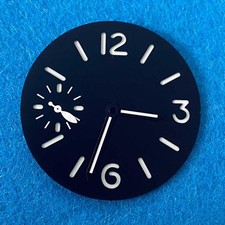 34.5mm Green Luminous Watch Dial Face W/ Hands Set for ETA 6497 ST3600 Movement