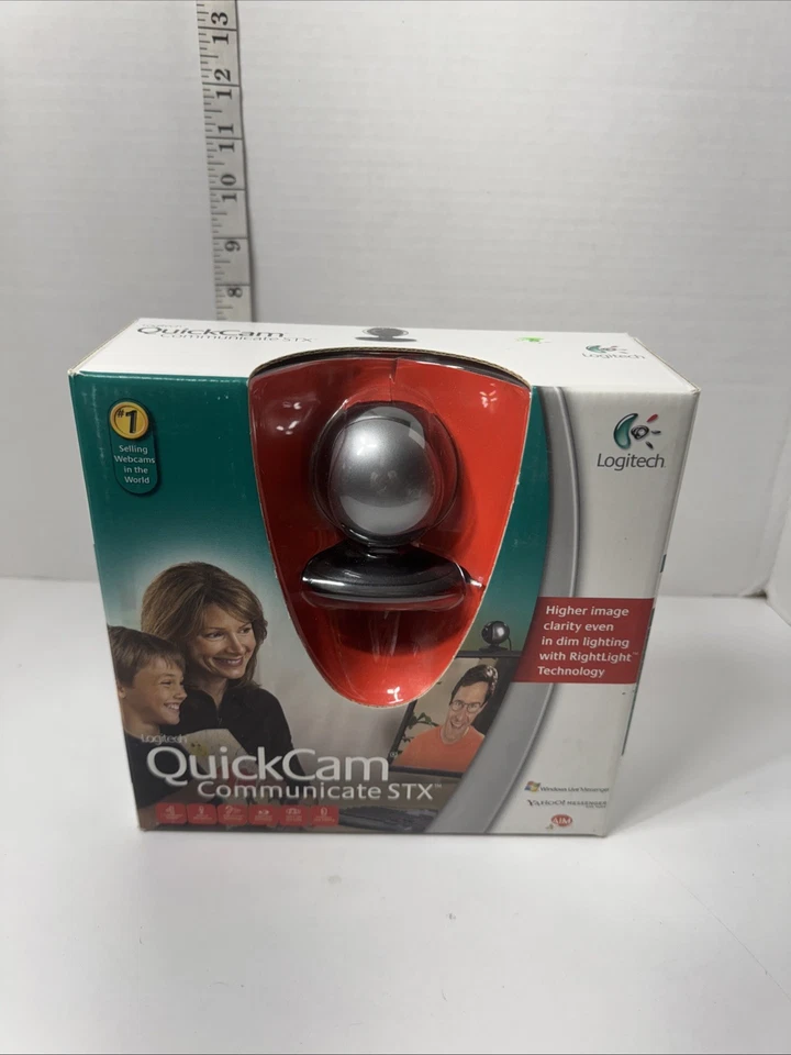 Logitech QuickCam Communicate STX Webcam Brand New & Boxed Nasdaq Logi - Image 2 of 4