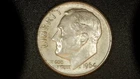 1964 D Roosevelt Dime 10c - 90% Silver US Dime FREE SHIPPING AND TRACKING  001