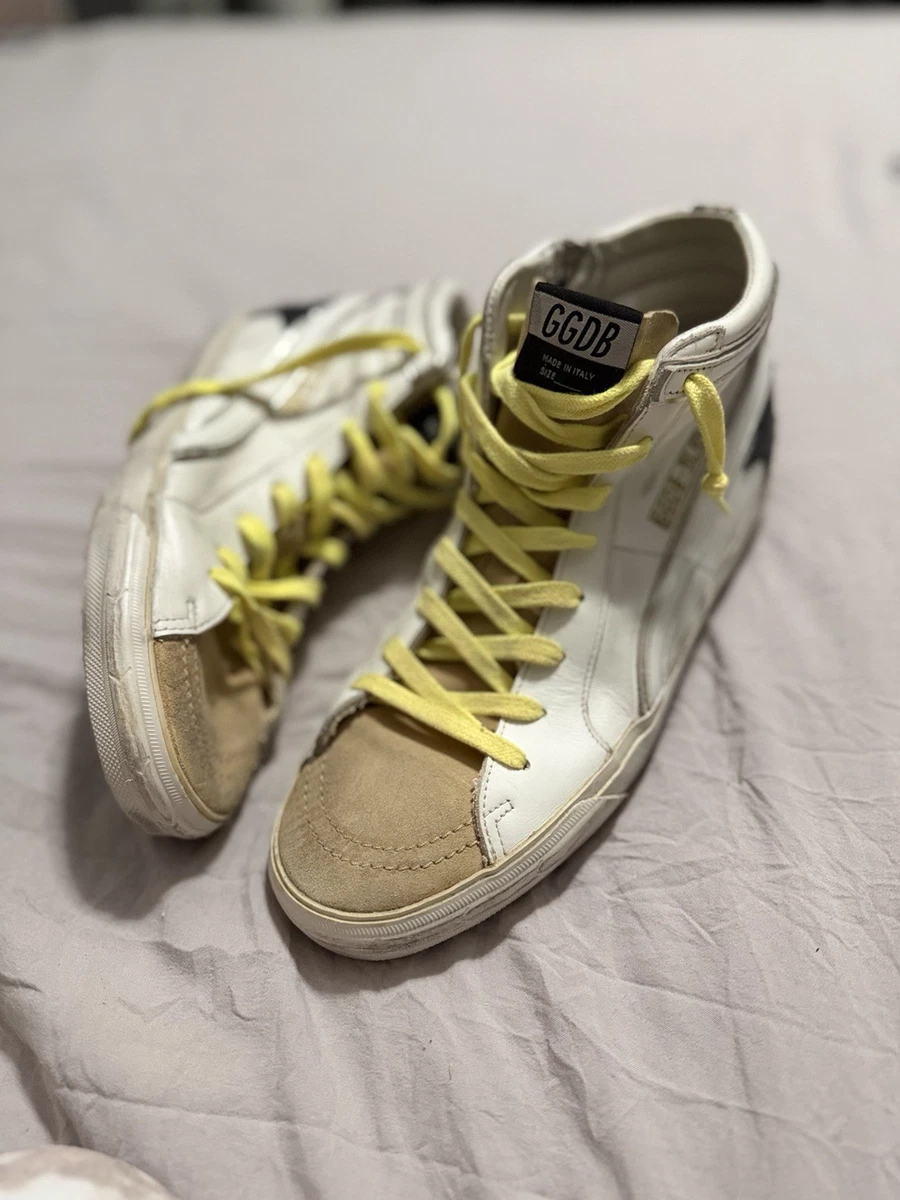 Golden Goose Slide High White for sale | eBay