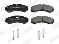 Jurid Bremsbelagsatz Scheibenbremse 2912109561 FüR Renault Iveco Master Pro 110
