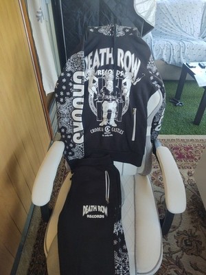 Crooks & Castles Death Row Records Hoodie Rap Y2k Size L