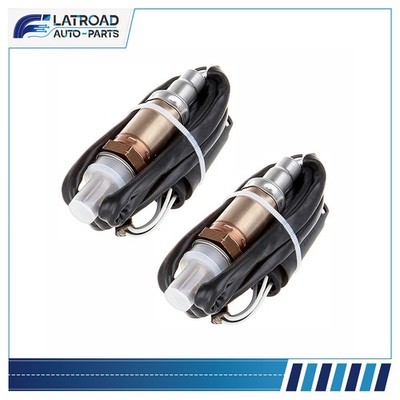 2pcs Downstream for 2001-2003 BMW 325xi 325i 2.5L Rear Oxygen Sensor O2