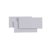 Led Wandleuchte Metall Weiß Wohnzimmer Flur B:26 Cm 3000 K Wandlampe Warmweiß