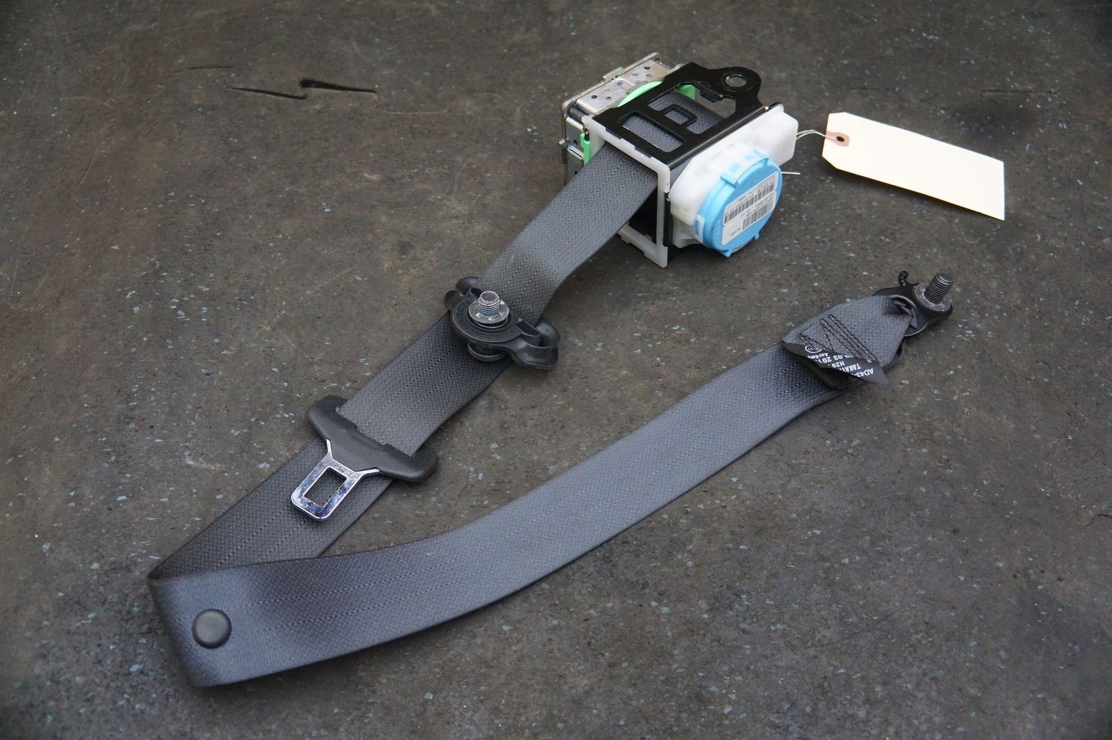 Rear Left Seat Belt Retractor AD43-611B74-ADW OEM Aston Martin Rapide 2010